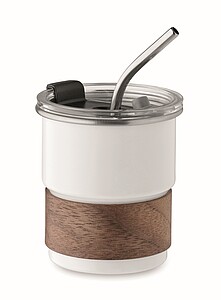 Single wall tumbler 260 ml, white