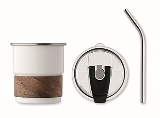 Single wall tumbler 260 ml, white