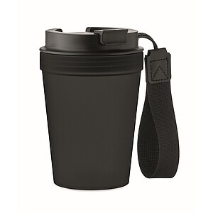 Single wall tumbler 300 ml, black