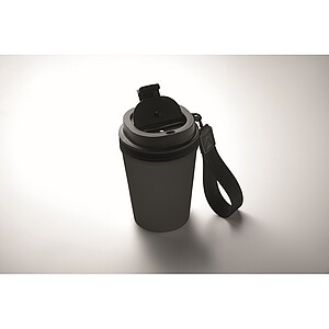 Single wall tumbler 300 ml, black