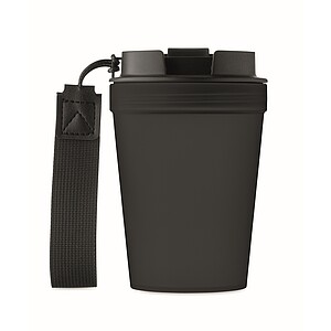 Single wall tumbler 300 ml, black