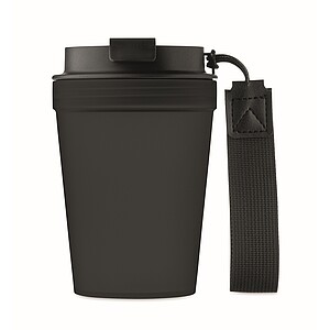 Single wall tumbler 300 ml, black