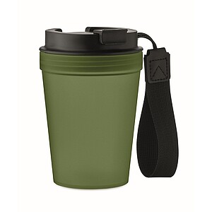 Single wall tumbler 300 ml, dark green