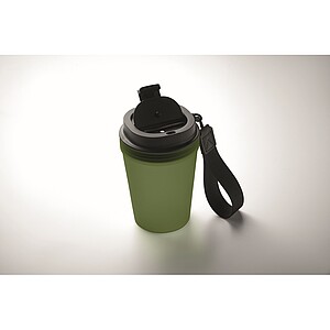 Single wall tumbler 300 ml, dark green