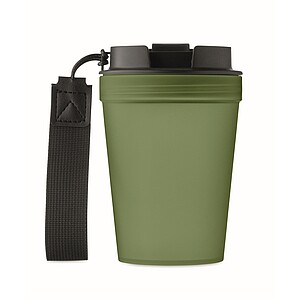 Single wall tumbler 300 ml, dark green
