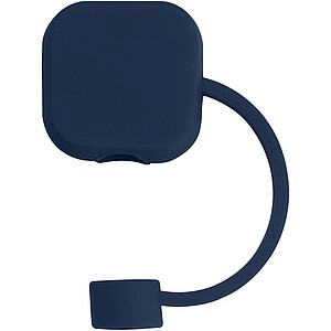 Sip silicone straw cover, navy