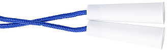 Skipping rope.Cobalt blue