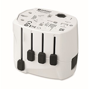 SKROSS® PRO 3-pole world, white