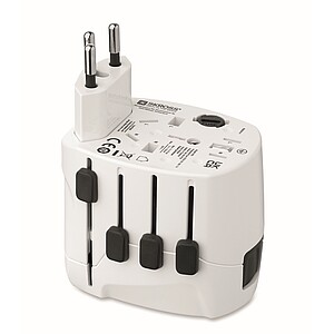 SKROSS® PRO 3-pole world, white