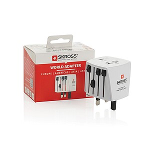 SKROSS World Travel Adapter MUV Micro, white