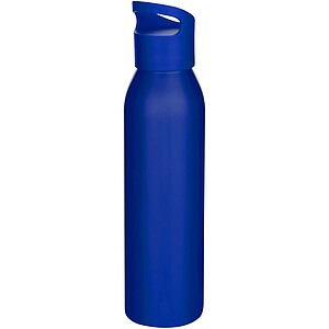 Sky 650 ml RCS recycled single wall stainless steel water bottle, blue