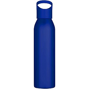 Sky 650 ml RCS recycled single wall stainless steel water bottle, blue
