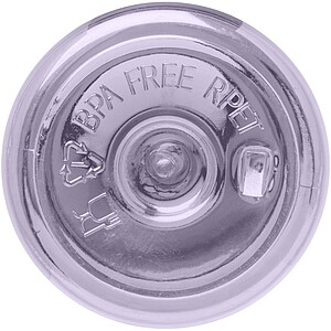 Sky 650 ml recycled plastic water bottle, lilac