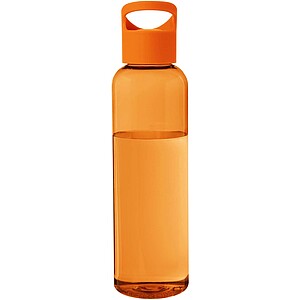 Sky 650 ml recycled plastic water bottle, orange