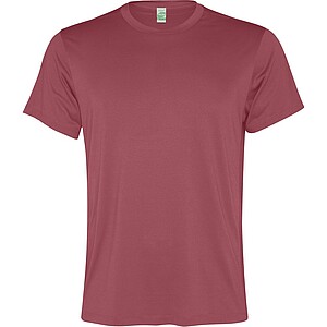 Slam short sleeve mens sports t-shirt, berry red, size S