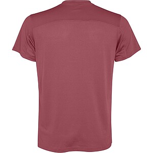 Slam short sleeve mens sports t-shirt, berry red, size S