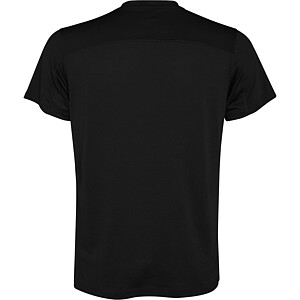 Slam short sleeve mens sports t-shirt, black, size S