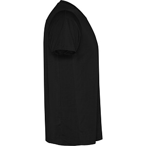 Slam short sleeve mens sports t-shirt, black, size S