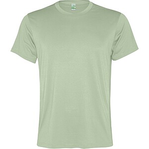 Slam short sleeve mens sports t-shirt, mist green, size S
