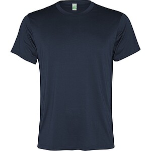 Slam short sleeve mens sports t-shirt, navy blue, size S