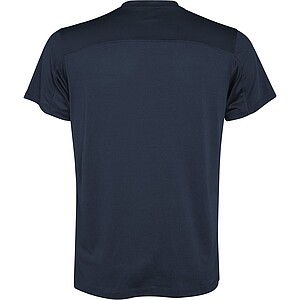 Slam short sleeve mens sports t-shirt, navy blue, size S