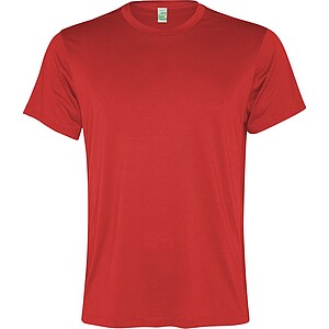 Slam short sleeve mens sports t-shirt, red, size S