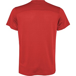 Slam short sleeve mens sports t-shirt, red, size S