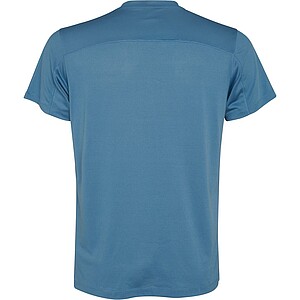 Slam short sleeve mens sports t-shirt, storm blue, size S