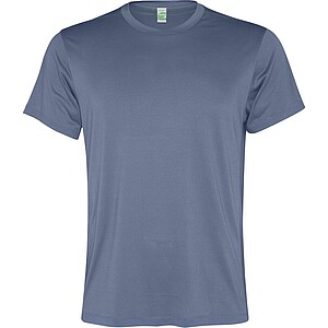 Slam short sleeve mens sports t-shirt, zen blue, size S