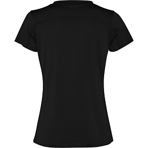 Slam short sleeve womens sports t-shirt, black, size M