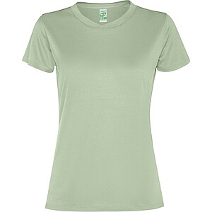 Slam short sleeve womens sports t-shirt, mist green, size M