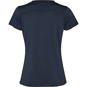 Slam short sleeve womens sports t-shirt, navy blue, size S