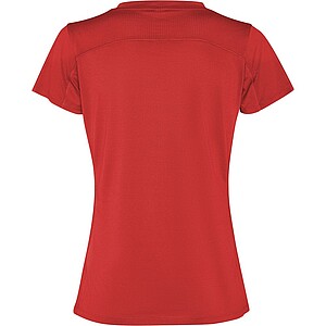 Slam short sleeve womens sports t-shirt, red, size M