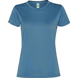 Slam short sleeve womens sports t-shirt, storm blue, size S