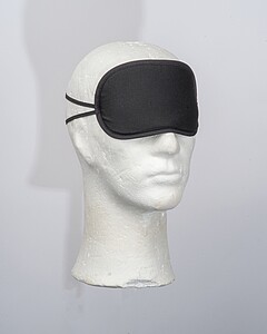 Sleep- and eyemask, black