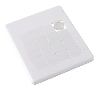 Sliding puzzle "Pastime",colour white