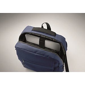 Slim 15 inch laptop backpack, blue