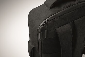 Slim 15 inch laptop backpack in 300D RPET
