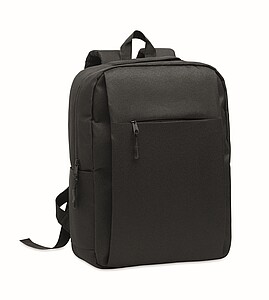 Slim backpack in 600D RPET polyester and 210D lining