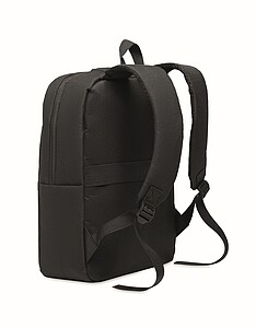 Slim backpack in 600D RPET polyester and 210D lining