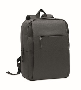 Slim backpack in 600D RPET polyester and 210D lining