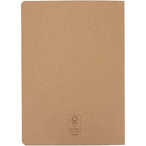 Slyk A5 kraft cahier notebook with dotted pages, natural