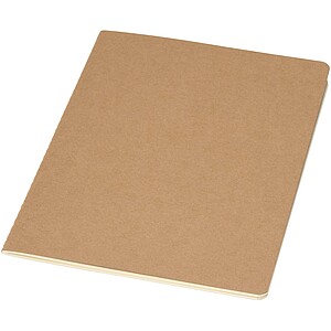 Slyk A5 kraft cahier notebook with ruled pages, natural