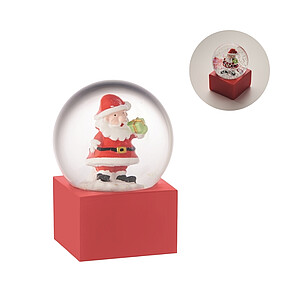 Small Christmas glass snow ball