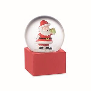 Small Christmas glass snow ball
