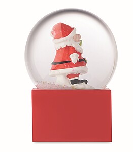 Small Christmas glass snow ball