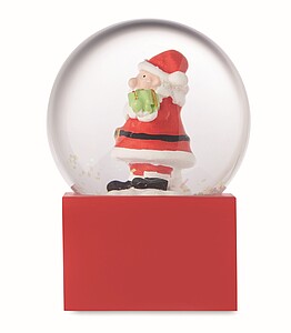 Small Christmas glass snow ball