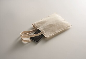 Small cotton gift bag140 gr/mÂ˛