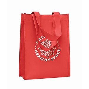 Small gift bag in RPET, red