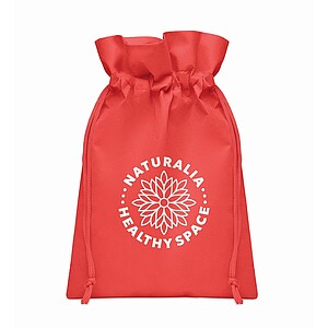 Small gift bag in RPET, red